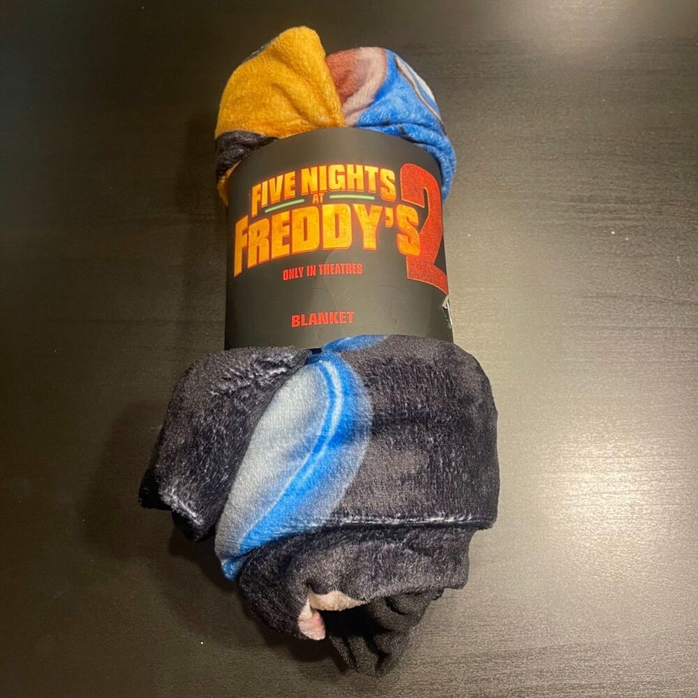 Five Night's At Freddy's 2 Movie Theater Exclusive Blanket Never Opened
